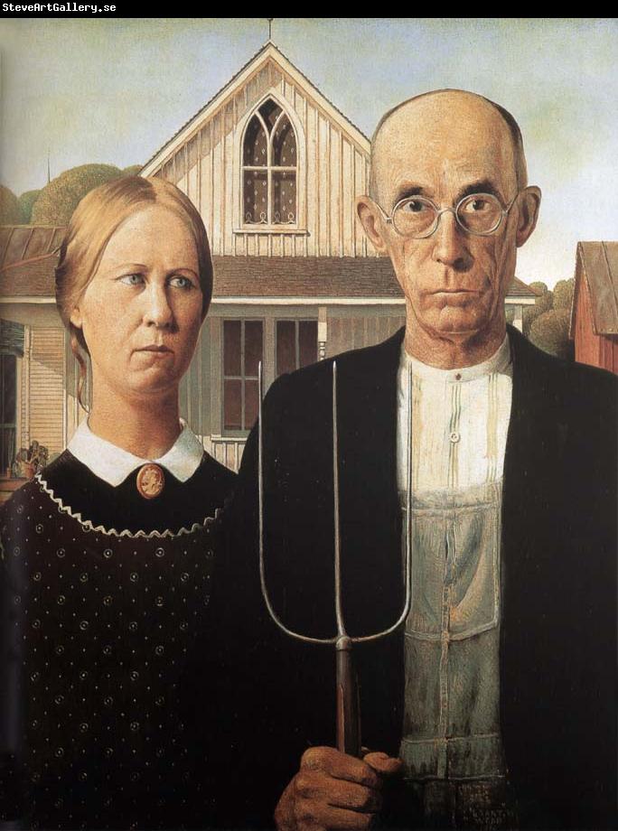 Grant Wood America-s Gothic